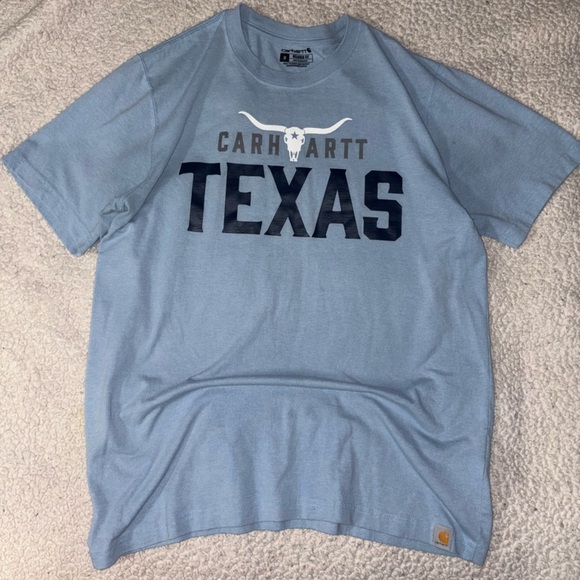 Carhartt Other - Carhartt Light Blue Texas Tee
